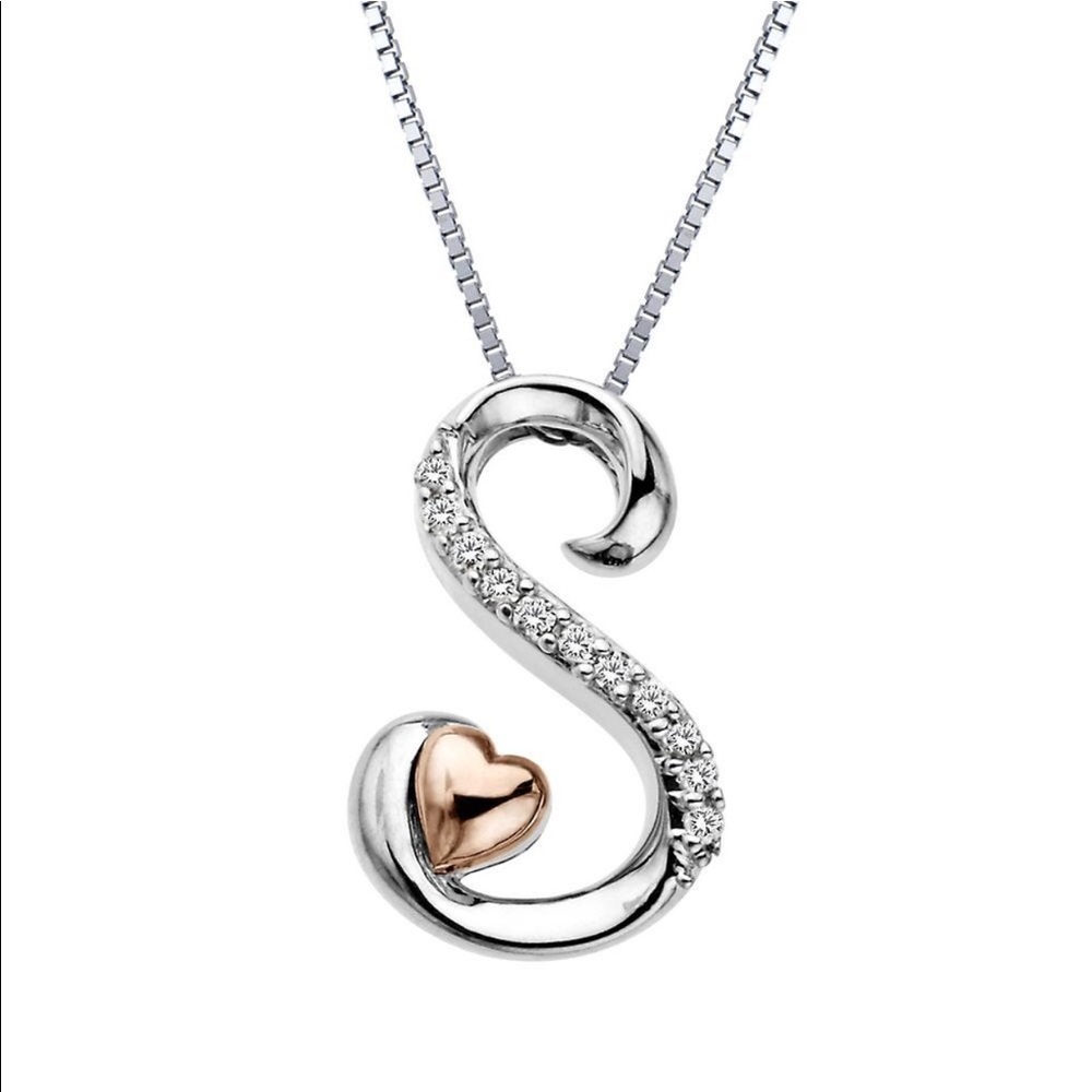 Helzberg Diamond I am loved diamond pendant - Picture 1 of 7